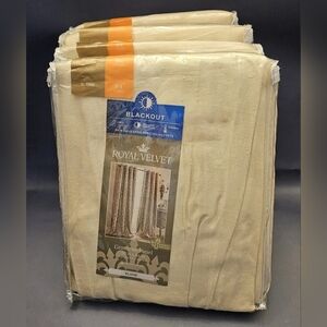 Royal Velvet 50"x84" Blackout Grommet Panels, BLAINE LOT OF 4